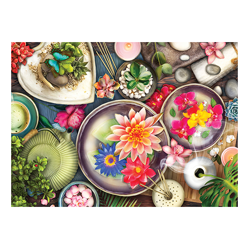 EUROGRAPHICS 6000-6141 Puzzle 1000 Pcs Zen Spa by Anastasia