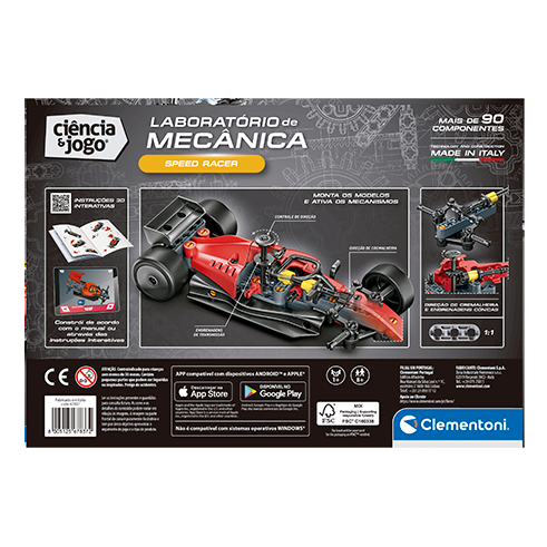 CLEMENTONI 67837 Science and Game Mechanics Laboratory - Speed Racer