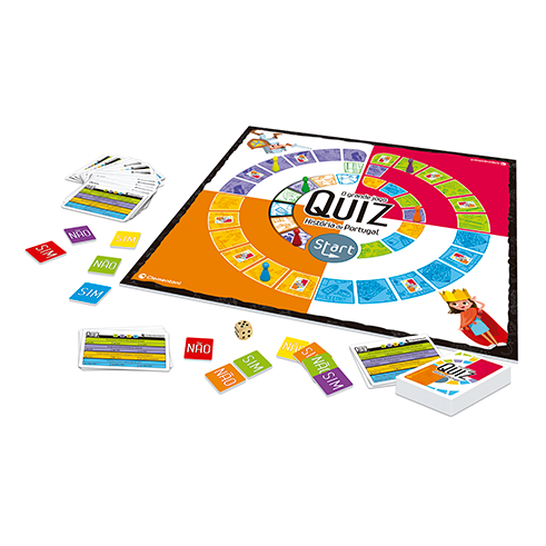 CLEMENTONI 67574 Game The Great Quiz Game - History of Portugal (PT)