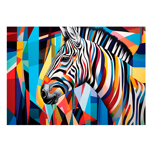 YAZZ 3876 Puzzle 1000 Pcs Zebra