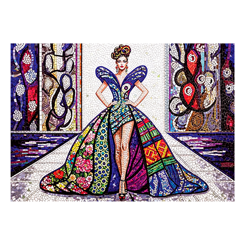YAZZ 4012 Puzzle 1000 Pcs Fashion Show