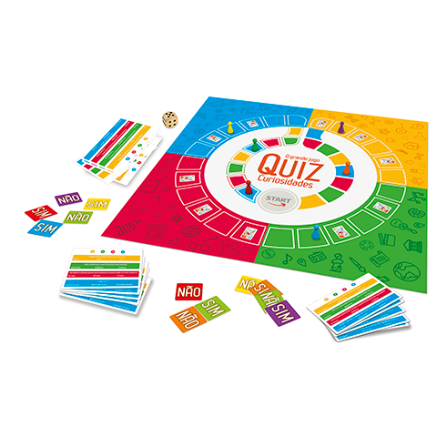 CLEMENTONI 67718 Game The Great Quiz Game - Curiosities (PT)