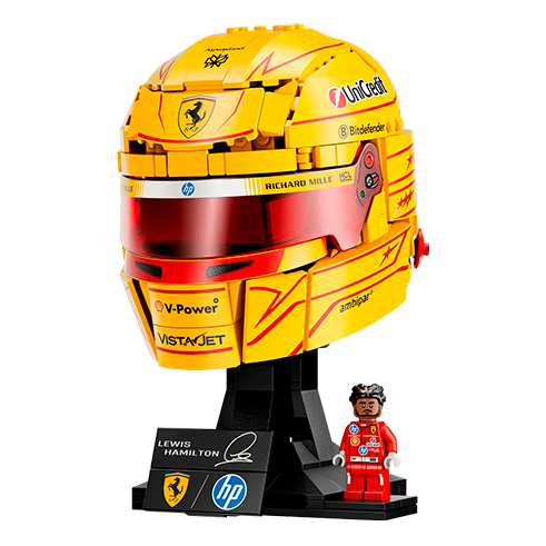 LEGO 43022 Editions Scuderia Ferrari HP Casco de Lewis Hamilton