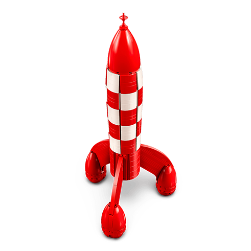 LEGO 21367 Ideas Foguetão Lunar de Tintin
