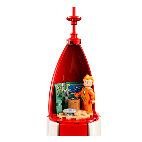LEGO 21367 Ideas Foguetão Lunar de Tintin