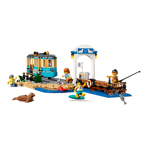LEGO 60506 City Elétrico Clássico de Praia