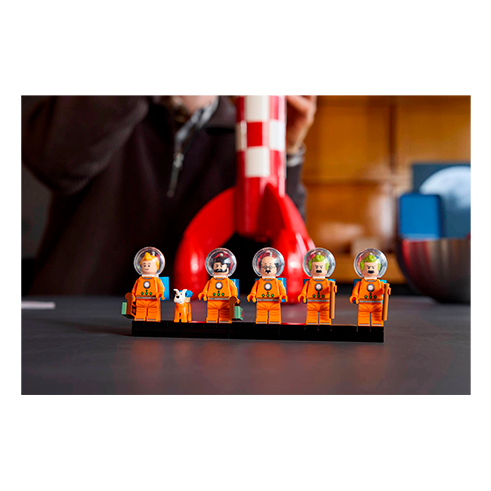 LEGO 21367 Ideas Foguetão Lunar de Tintin