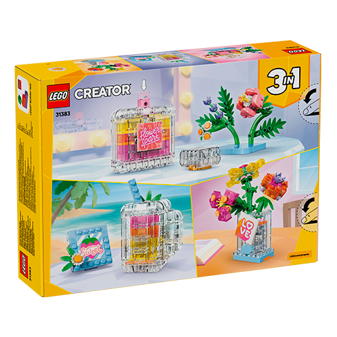 LEGO 31383 Creator 3-in-1 Frasco de Perfume com Decoração Floral