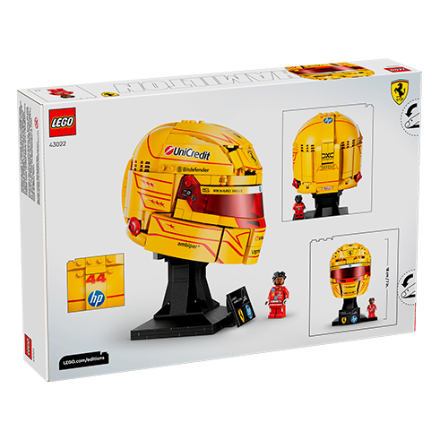 LEGO 43022 Editions Scuderia Ferrari HP Casco de Lewis Hamilton