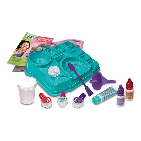 CLEMENTONI 67367 Science and Game Manicure Lab