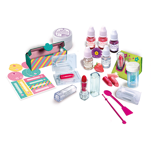 CLEMENTONI 67364 Science and Game Lipstick Laboratory