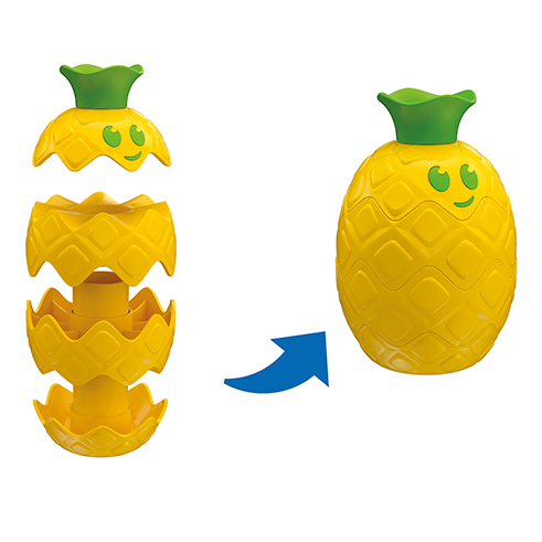CLEMENTONI 17512 Baby Stackable Fruits