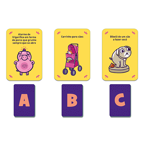 CLEMENTONI 67786 The Bizarre Gift Game (PT)