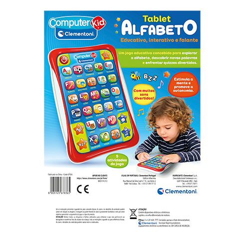 CLEMENTONI 67836 Alphabet Tablet Game (PT)