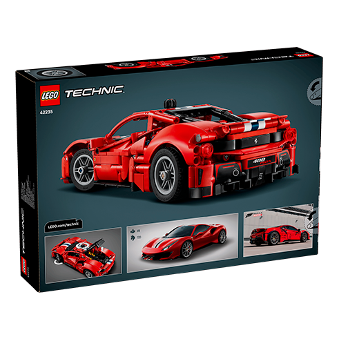 LEGO 42235 Technic Carro Ferrari 488 PISTA