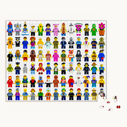 LEGO 5007071 Puzzle 1000 Pcs Minifigura