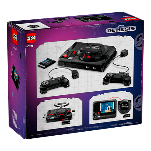 LEGO 40926 Icons Consola SEGA Mega Drive