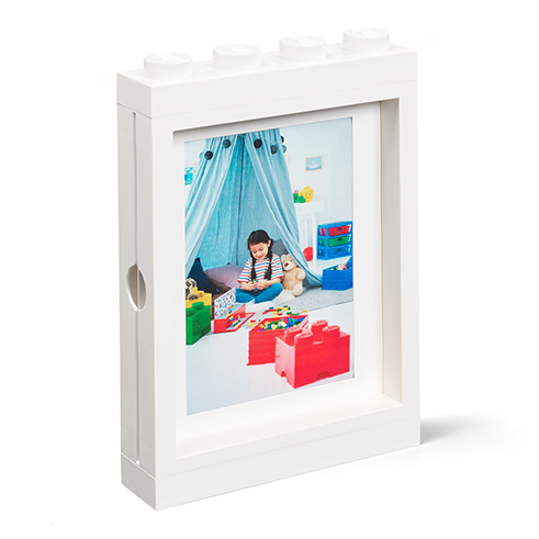 LEGO Storage Photo Frame White