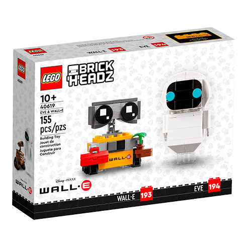 LEGO BrickHeadz EVE y WALL E