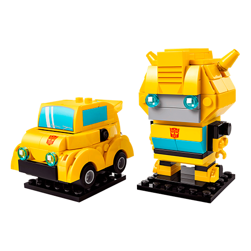 LEGO 40804 BrickHeadz Robô e Veículo de Bumblebee