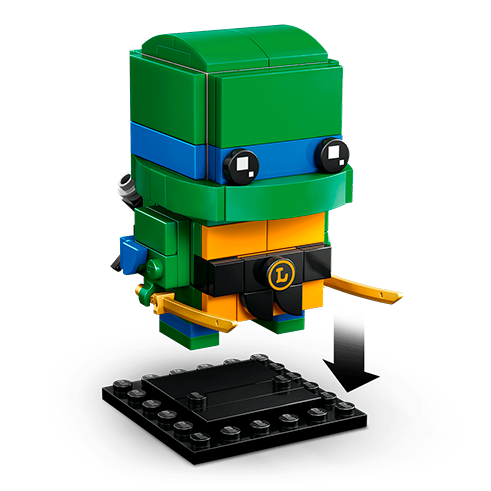 LEGO 40878 BrickHeadz Figuras de Teenage Mutant Ninja Turtles