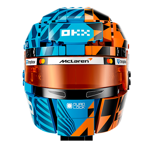 LEGO 43017 Editions F1 McLaren Mastercard F1 Team Oscar Piastri Helmet