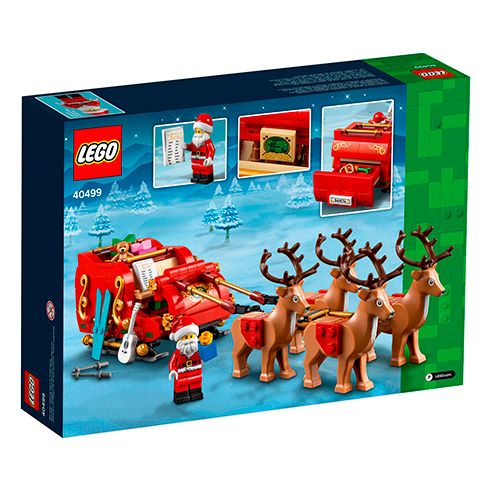 LEGO 40499 Iconic O Trenó do Pai Natal