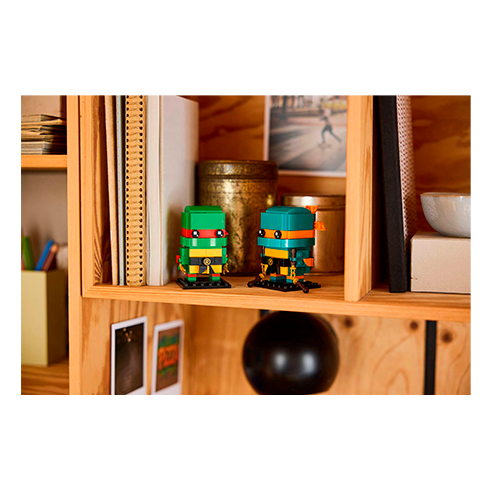 LEGO 40878 BrickHeadz Figuras de Teenage Mutant Ninja Turtles