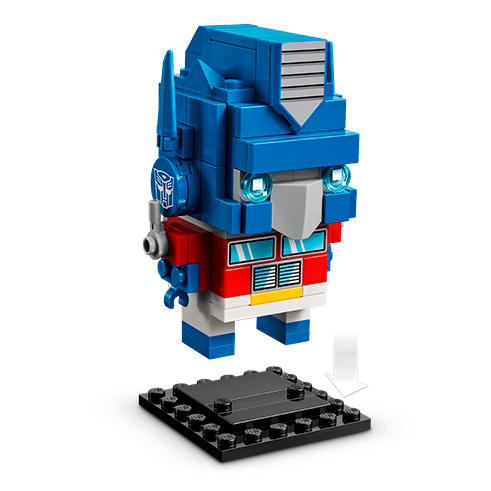 LEGO 40803 BrickHeadz Robô e Veículo de Optimus Prime