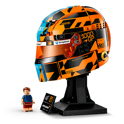 LEGO 43017 Editions F1 McLaren Mastercard F1 Team Oscar Piastri Helmet
