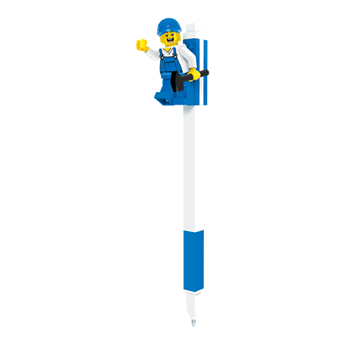 LEGO Stationery Caneta de Gel Pen Pal c/ Minifigura Azul