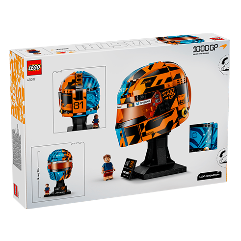LEGO 43017 Editions F1 McLaren Mastercard F1 Team Oscar Piastri Helmet