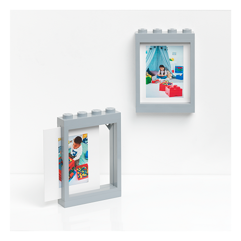LEGO Storage Moldura Fotografia Cinza
