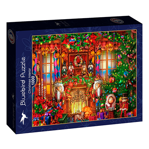 BLUEBIRD F-90684 Puzzle 1000 Pcs Christmas Interior