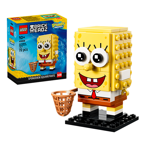 LEGO 40858 BrickHeadz Figura de Bob Esponja Pantalones Cuadrados