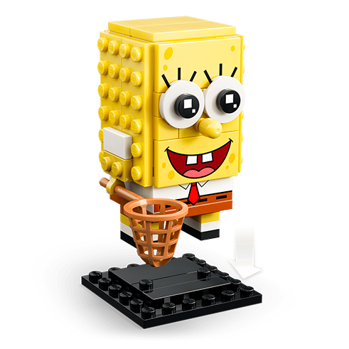 LEGO 40858 BrickHeadz Figura de Bob Esponja Pantalones Cuadrados