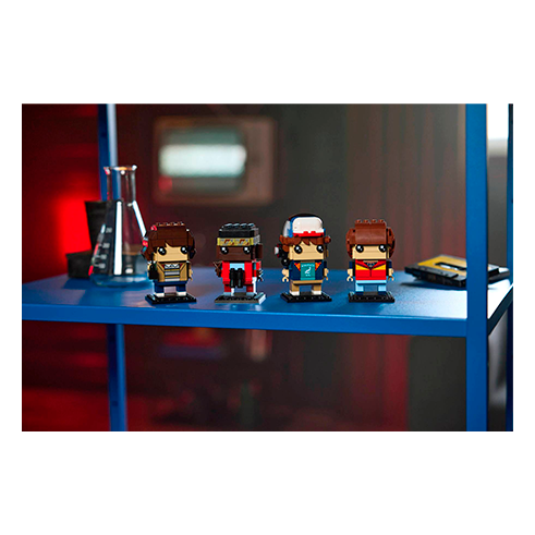 LEGO 40801 BrickHeadz Figuras de Mike, Dustin, Lucas y Will