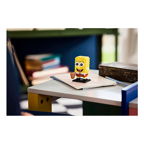 LEGO 40858 BrickHeadz Figura de Bob Esponja Pantalones Cuadrados