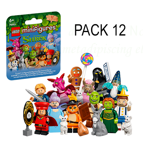 LEGO 71053 Minifigures Série Shrek - Caixa Surpresa