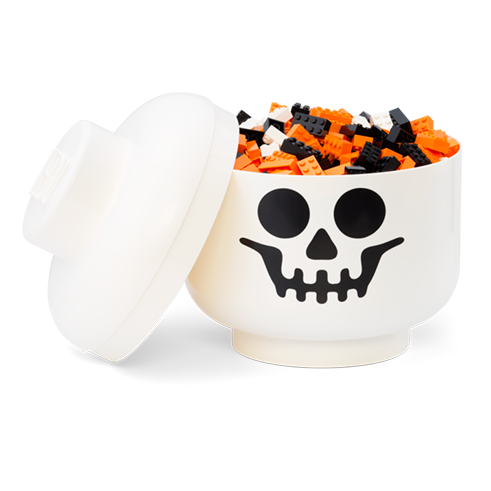 LEGO Storage Cabeza Almacenamiento Grande Skeleton